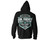 HK Army Shield Zip-Up Hooded Sweatshirt - Black