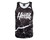 HK Army Marble Dri Fit Tank Top - Black