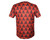 HK Army Dri Fit T-Shirt - All Over Red w/ Black Skulls