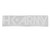 HK Army Typeface Car Sticker - White