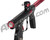 HK Army Shocker AMP Electronic Paintball Gun - Black/Red