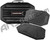 Inception Designs Carbon Fiber Gun Case w/ High Density Foam - Large (GCL-005-CF)