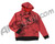 Invert 2011 Halftone Hooded Sweatshirt ZE - Red