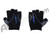 JT Youth Fingerless Paintball Gloves - Blue