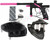 JT Impulse Paintball Gun w/ Free JT Proflex Mask & Evlution Loader - Dust Black/Pink