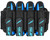 JT Professional Paintball Harness - 4+7 - FX X-Factor Teal