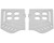 Warrior JT Replacement Soft Ears Left & Right - White