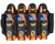 JT Retro Paintball Harness - 4+7 - Blaster Orange