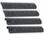 Killhouse Econo Rail Covers (4 Pack) - Black (76631)