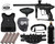 Kingman Spyder Xtra Light Gunner Paintball Gun Package Kit