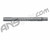 Kingman Spyder 9 1/2 Muzzle Brake Barrel - Silver (1002F)