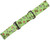 KM Paintball Goggle Strap - 09 Chicken, Watermelon & Waffles - Green