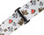 KM Paintball Universal JT Goggle Strap - 09 Chicken, Watermelon & Waffles - White