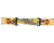 KM Paintball Universal JT Goggle Strap - 09 Gold Tora