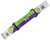 KM Paintball Universal JT Goggle Strap - 09 Filipino White, Purple, & Green