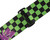 KM Paintball Universal JT Goggle Strap - Checkered Black/Green