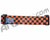 KM Paintball Goggle Strap - Checkered Black/Orange