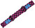 KM Paintball Goggle Strap - Checkered Black/Pink