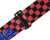 KM Paintball Goggle Strap - Checkered Black/Red