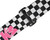 KM Paintball Universal JT Goggle Strap - Checkered Black/White