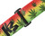 KM Paintball EVS Goggle Strap - Green Leaf Rasta