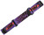 KM Paintball Universal JT Goggle Strap - Limited Edition Purple Sphere