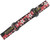 KM Paintball Universal JT Goggle Strap - Rockstar Edition - Black/Red