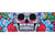 KM Paintball Headband - Sugar Skull