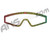 KM Paintball Mask Wraps - Spectra Lens - All Over Rasta