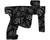 Laser Engraved Gun Design - Joker