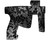 Laser Engraved Gun Design - Kryptek