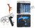 Machine Vapor Paintball Gun - Blue w/ Orange Accents