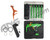 Machine Vapor Paintball Gun - Green w/ Orange Accents