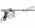 Machine Vapor Paintball Gun - Silver w/ Black Accents