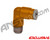 90 Degree Macroline Fitting Swivel - Dust Orange