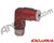 90 Degree Macroline Fitting Swivel - Dust Red