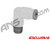 90 Degree Macroline Fitting Swivel - Dust White