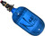 Ninja Lite Carbon Fiber Air Tank - 68/4500 w/ Flex Adjustable Regulator - Translucent Blue
