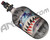 Ninja Lite Carbon Fiber Air Tank - 68/4500 w/ Pro V2 Series Regulator - SE Warhawk Arctic (Grey)