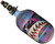 Ninja Lite Carbon Fiber Air Tank - 68/4500 w/ Flex Adjustable Regulator - SE Warhawk Cotton Candy (Camo)