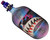 Ninja Lite Carbon Fiber Air Tank - 68/4500 w/ Pro V2 Ultralite Regulator - SE Warhawk Cotton Candy (Camo)