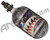 Ninja Lite Carbon Fiber Air Tank - 68/4500 w/ Pro V2 Series Regulator - SE Warhawk Joker (Grey)