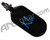 DISCOUNTED Ninja SL Carbon Fiber Air Tank w/ Adjustable Regulator - 77/4500 - Black/Blue