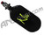 DISCOUNTED Ninja SL Carbon Fiber Air Tank w/ PRO V2 SLP Regulator - 77/4500 - Black/Lime