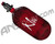 Ninja SL Carbon Fiber Air Tank w/ Ultralite Regulator - 77/4500 - Red