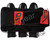 Pinokio 3+6 Paintball Harness - Black/Red