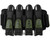 Pinokio 4+7 Paintball Harness - Black/Olive