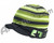 Planet Eclipse 2012 Barcode Visor Beanie - Black/Green