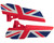 Planet Eclipse Geo CS1/CS1.5/CSR Custom Eye Cover Kit - UK Flag