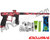 Planet Eclipse Geo 4 Paintball Gun - Sponge Black/Red w/ Silver Splash